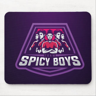 Team-würzige Jungen-Mausunterlage Mousepad