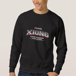 Team XIONG Familienname Nachname Nachname Mitglied Sweatshirt