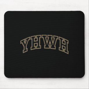 Team Yhwh Adonai Christlicher Glauben Basierter Mä Mousepad