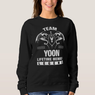 Team Yoon Lifetime-Mitglied Sweatshirt