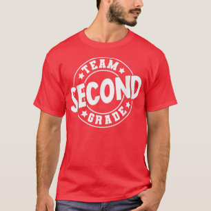 Team zweite Klasse, zweite Klasse zurück zur Schul T-Shirt