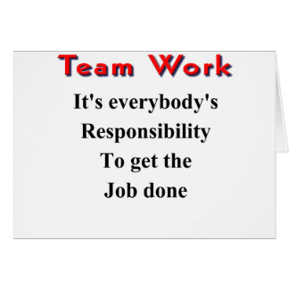 Teamarbeit