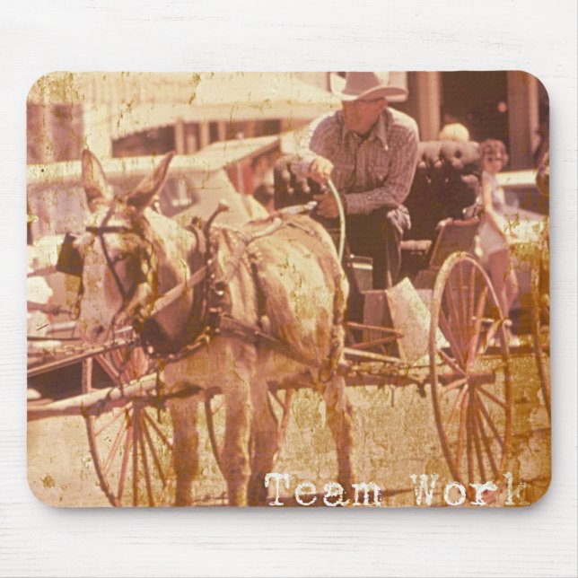 Teamarbeit Mousepad (Vorne)