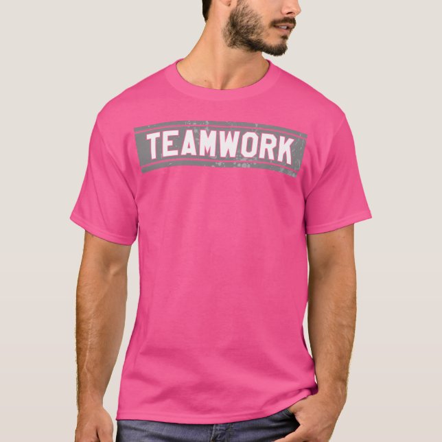 Teamarbeit T-Shirt (Vorderseite)
