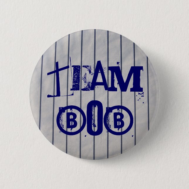 TeamBob Button (Vorderseite)