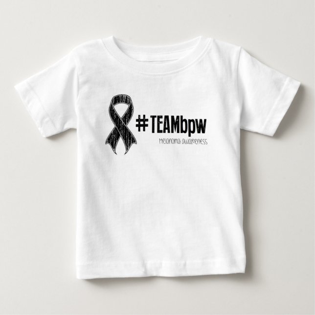 #TEAMbpw Baby T - Shirt (weiß) (Vorderseite)