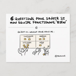 Teamcoaching-Karte 6/6: Action! Postkarte