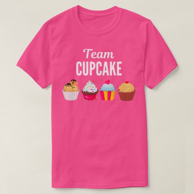 Teamcupcake-HemdTShirt T-Shirt (Design vorne)