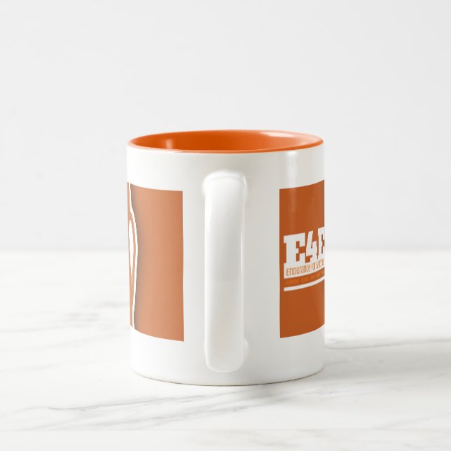 teamE4E Gesichts-Tasse Zweifarbige Tasse (Henkel)