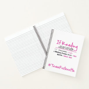 #TeamFosterette Ne Dérangez Pas Le Carnet - 8,5 x 