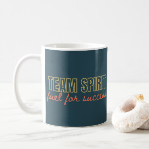 Teamgeist Inspirationszitat Bürogeschenk Kaffeetasse
