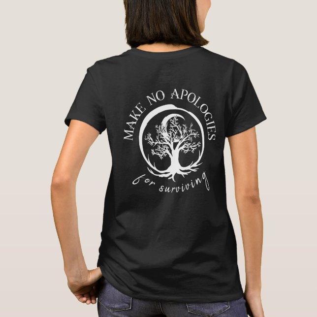 #TeamGrier bringen Sie keine Entschuldigungen für T-Shirt (Rückseite)