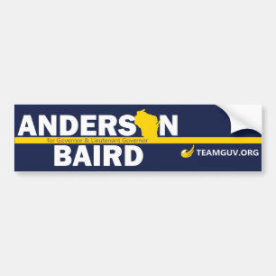 TeamGuv - Anderson-/Baird-Autoaufkleber Autoaufkleber