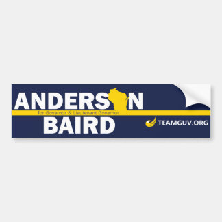 TeamGuv - Anderson-/Baird-Autoaufkleber Autoaufkleber