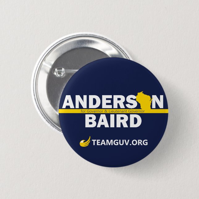 TeamGuv - Anderson/Baird Button (Vorne & Hinten)