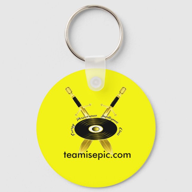 teamisepic.com Schlüsselanhänger (Vorderseite)