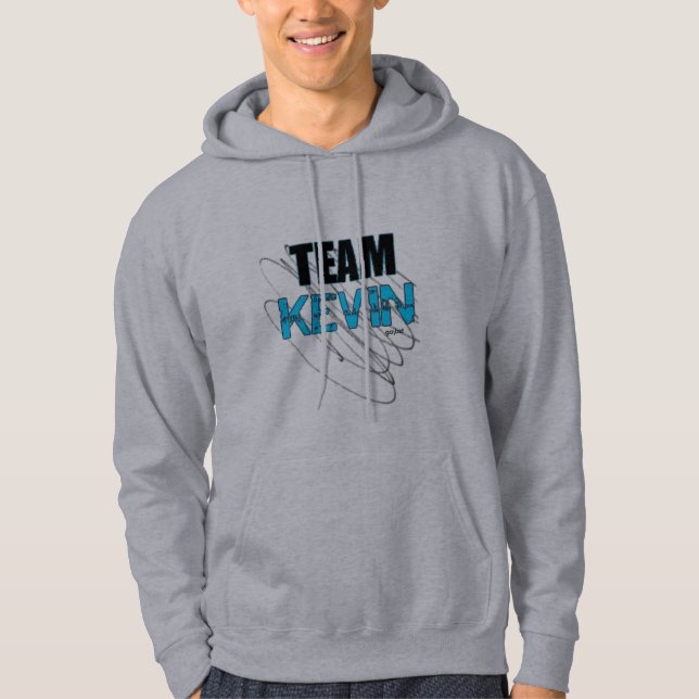 teamkevin Strickjacke Hoodie (Vorderseite)