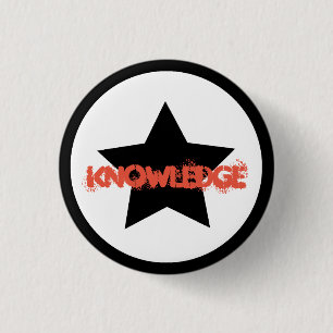 Teamleiter Knowledge Star Knopf Pin Button
