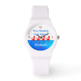 Teammitglied des benutzerdefinierten Rowing Club-C Armbanduhr