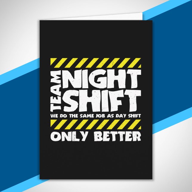 Teamnachtsarbeiter - Lagerarbeiter Karte (Von Creator hochgeladen)