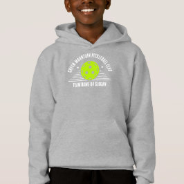 Teamname Club Liga Custom Pickleball Hoodie
