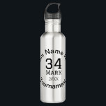 Teamname hier Name Turnierjahr hinzufügen Edelstahlflasche<br><div class="desc">Gestaltung</div>
