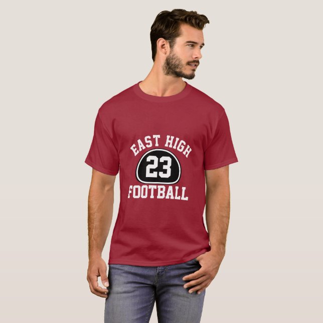 Teamname und Teamnummer/Klassenjahr T-Shirt (Vorne ganz)
