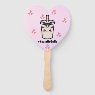 #TeamNoBalls Balls Bubble Tea Boba Geschlecht Enth Fächer