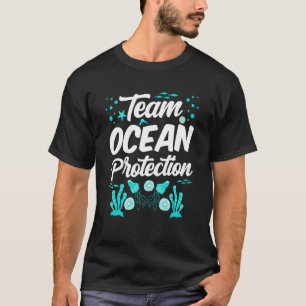 TeamOcean Protection Rette sauberes und sicheres M T-Shirt