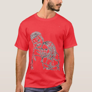 Teamoutfit für Braut und Bräutigam T-Shirt