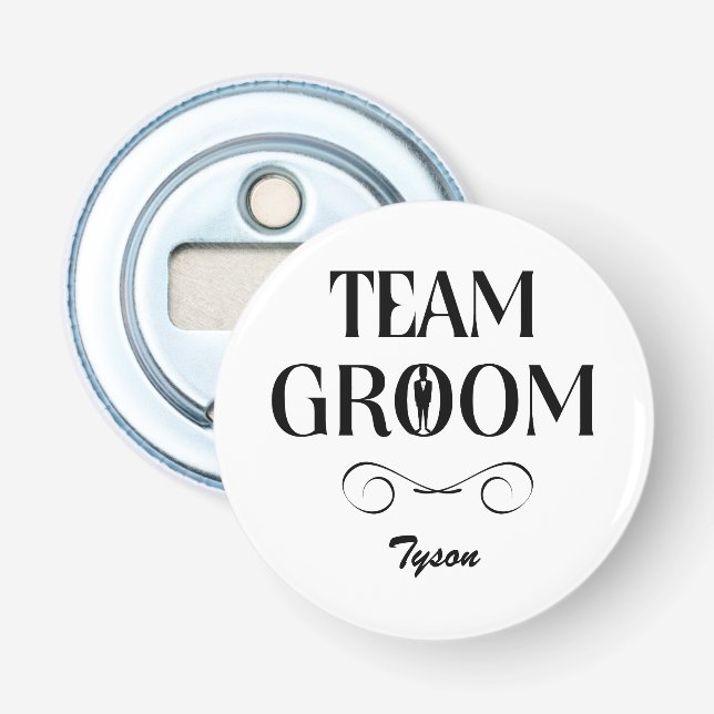 Teamraum - Kreative Geschenke für Trauzeuge Flaschenöffner (Vorderseite)