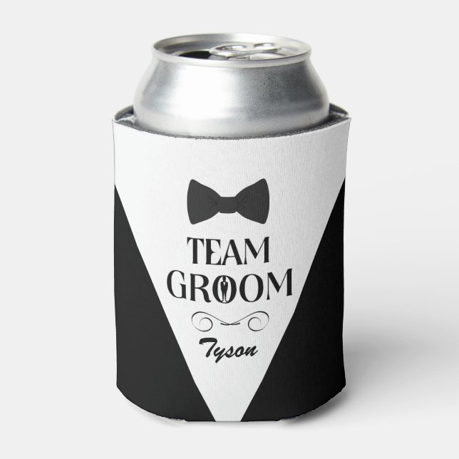 Teamraum - Kreative Geschenke für Trauzeugen Dosenkühler (Kanne Vorderseite)