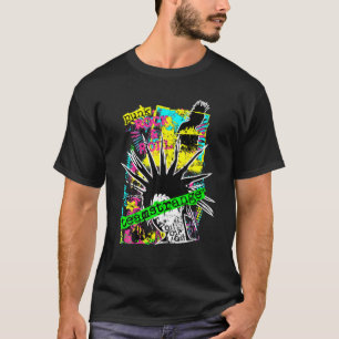 Teamseltsame Punk Rock Roll Oi Rocking Style T Shi T-Shirt
