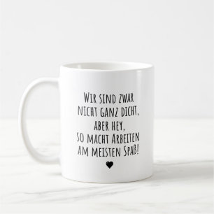 Teamspaß im Büro Kaffeetasse