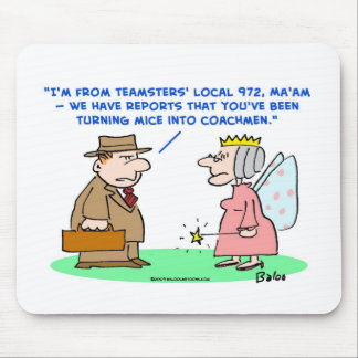 Teamstersmäusekutscher Aschenputtel Mousepad