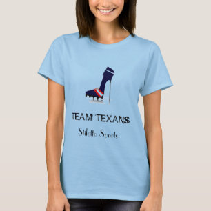 Teamtexans-Fußball-inspiriertes T-Shirt