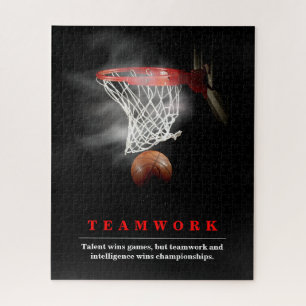 Teamwork Basketball Motivierend Inspirierend