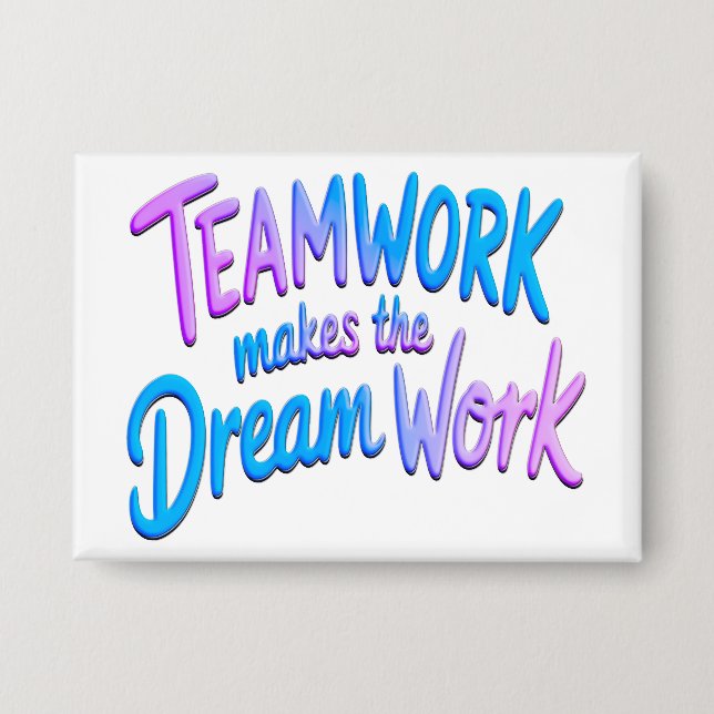 Teamwork Button (Vorderseite)