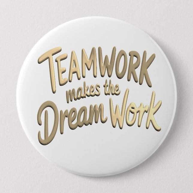 Teamwork Button (Vorderseite)