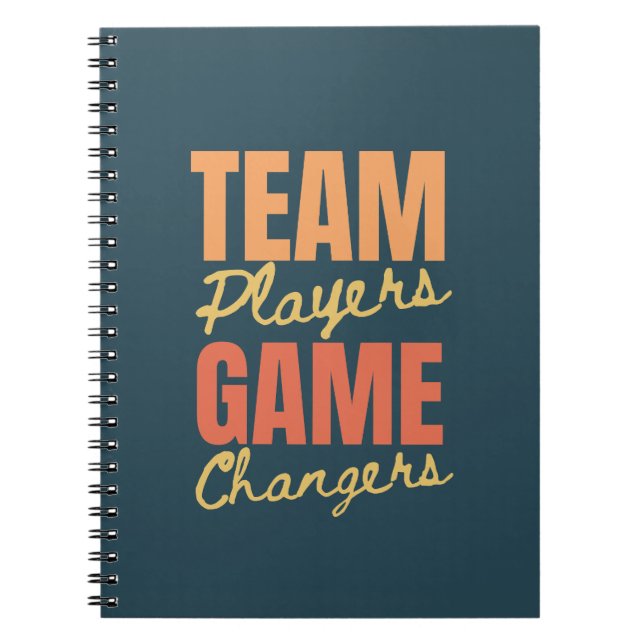Teamwork Company Business Colleague Geschenke Notizblock (Vorderseite)
