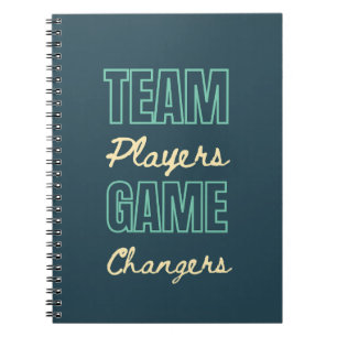 Teamwork Company Business Office Geschenke Notizblock