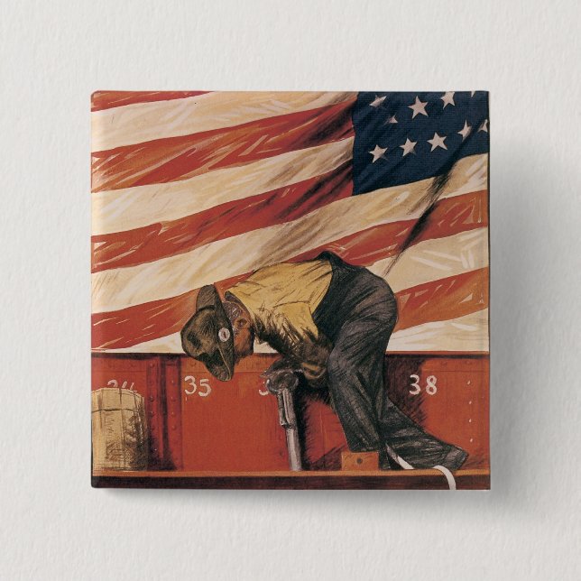 Teamwork gewinnt button (Vorderseite)