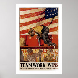 TeamWork gewinnt Poster