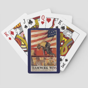 TeamWork gewinnt Spielkarten
