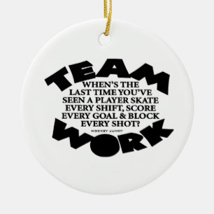 TEAMWORK KERAMIK ORNAMENT