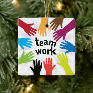 TeamWork Keramikornament