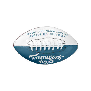 Teamwork macht das Team individuell zu einem Event Football