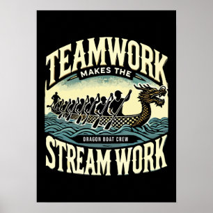 Teamwork macht den Stream funktionieren, Dragon Bo Poster