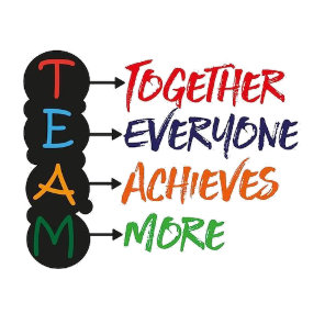 Teamwork-Motivationszitat Sweatshirt