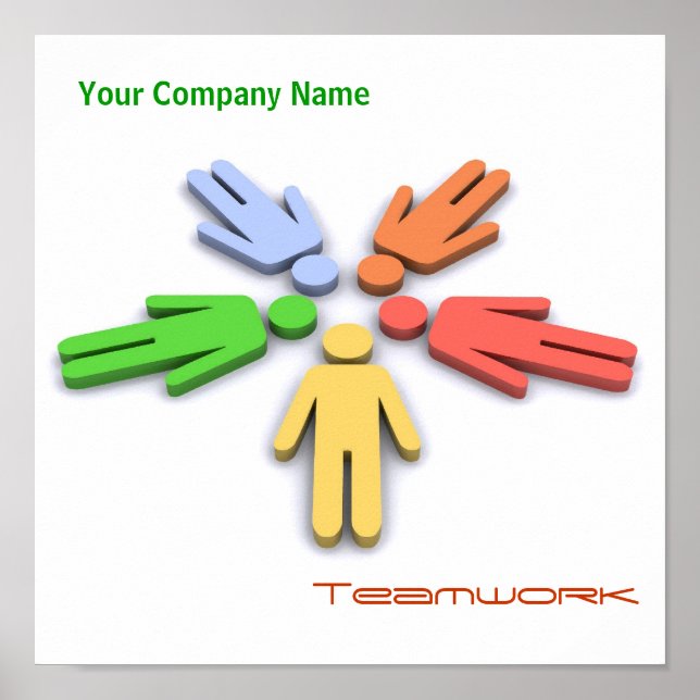 Teamwork Poster (Vorne)